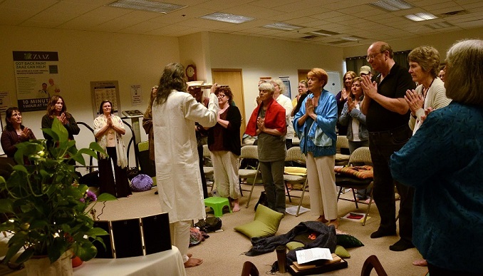 May Day Meditation, in Boulder, Colorado.